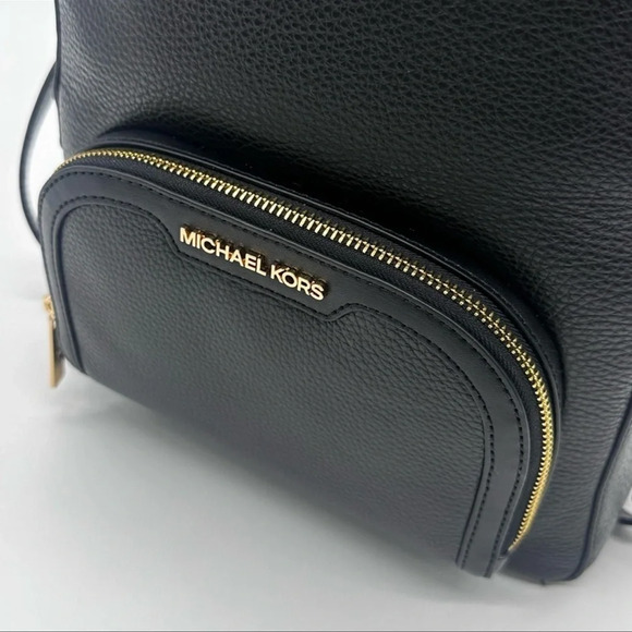 Michael Kors Medium Jaycee Backpack Black - Picture 7 of 12